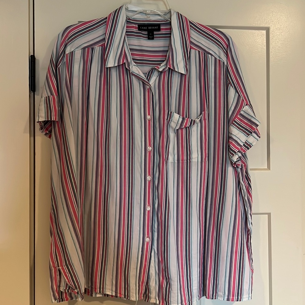 Lane Bryant short sleeve top